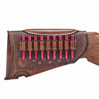 rifle buttstock leather