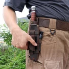 Leder feste Klingenmesserscheide für Gürtel gerade Messerholster
