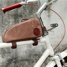 Canvas Fahrrad Satteltasche
