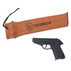 Tourbon Gewehr Gewehr Lagerung Gun Sack Socke 52 Zoll Silikonöl behandelt Strick Orange